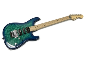 Charvel MJ San Dimas Style 1 HSH FR M QM Caribbean Burst エレキ ギター シャーベル 中古 美品 C8587766