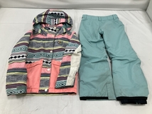 Billabong AI01K-752 AI01K-701 スキー ウェア セットアップ キッズ ウェア Mサイズ パンツ Sサイズ ウィンタースポーツ 中古 H8528914_画像1