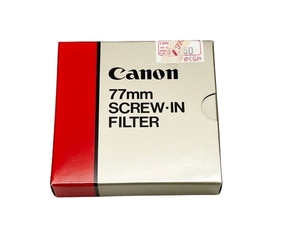 canon 77mm SCREW IN FILTER レンズフィルター 中古 W8559089