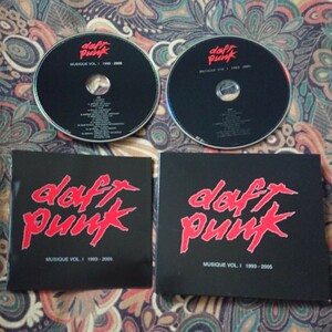 【CD+ DVD】国内盤 Daft Punk ダフト・パンク MUSIQUE VOL.1 1993-2005 