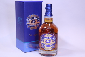 p-1808　未開栓古酒　シーバスリーガル 18年 ゴールドシグネチャー CHIVAS REGAL GOLD SIGNATURE 750mL 