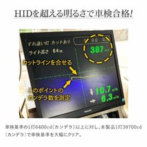 HID屋 LED ヘッドライト iシリーズ α(アルファ) 38700cd(カンデラ)H4 H/L H1 H3/H3C H7 H8 H11 H16 HB3 HB4 バルブ 車検対応 爆光 6500k_画像7