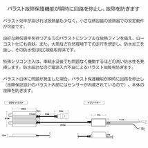 HID屋 55W H4Hi/Lo HIDキット【スタンダードタイプ】6000K 8000K 選択可 リレーハーネス リレーレス 選択可【1年保証】_画像7