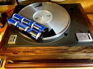 PL-31E/TS フローティング　FIDELIX ガラステーブルシート　電池駆動　★激安出品★ 　検）Linn LP12 Thorens