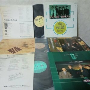 (H)LP/レコード/まとめて8枚/DURAN DURAN デュラン・デュラン TIGER SEVEN RIO UNION NOTORIOUS ワイルド・ボーイズ romantics ナイト 他の画像5