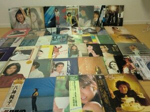 (AC) LP/レコード/43枚まとめて/中森明菜/八神純子/松任谷由実/山下久美子/五輪真弓/朱里エイコ/渡辺真知子/和田アキ子/キャンディーズ様々