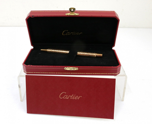 【純正箱有】Cartier カルティエ ボールペン ピンクゴールドカラー ブランド コーディネート コレクション コレクター 趣味 010FUKFR96