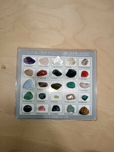 T-123 東京サイエンス ジェムストーン宝石鉱物標本25種コレクション Gemstones25 天然石