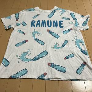 PUNYUS プニュズ サイズ3 ユニセックス 総柄 RAMUNE Tシャツ 渡辺直美