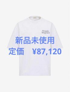 Alexander McQueen アレキサンダーマックイーン　 Tシャツ カットソー　半袖 ホワイト S メンズ　レディース　