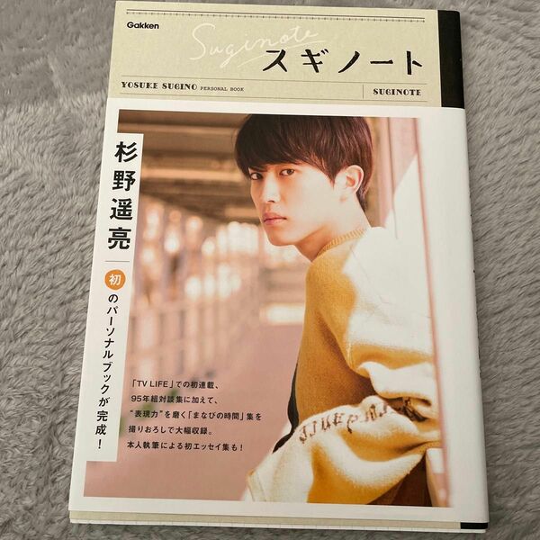 スギノート　ＹＯＳＵＫＥ　ＳＵＧＩＮＯ　ＰＥＲＳＯＮＡＬ　ＢＯＯＫ 杉野遥亮／著