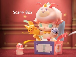 即決価格！DIMOO No One's Gonna Sleep Tonight シリーズ【ピース】SCARE BOX（びっくり箱）税込1650円2023年12月購入 ポップマート 