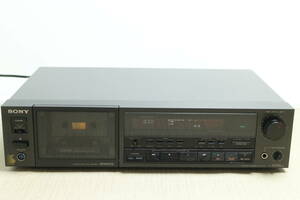M-XB-462 Sony TC-K555ES カセットデッキ 1982年　昭和時代 完動品　Vintage Cassette オーディオ機器