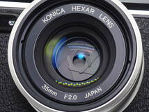 ■美品■ コニカ Konica HEXAR 35mm F2.0 《 スレ無し 動作光学良好 取説 》 #010524751_画像10