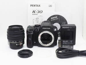 ■美品■ ペンタックス PENTAX K-30 18-55 レンズキット 《 スレ少 動作良好 》 #01048305