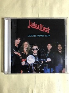 JUDAS PRIEST CD AND DVD VIDEO LIVE IN JAPAN 1978 2枚組　同梱可能