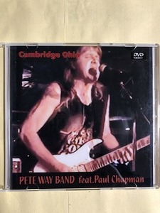 PETE WAY BAND DVD VIDEO LIVE IN Cambridge Ohio USA 2003 1枚組　同梱可能