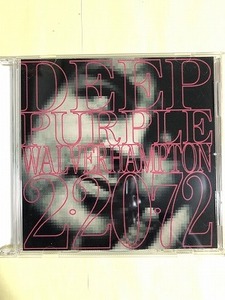 DEEP PURLE CD WOLVERHANMPTON UK 1972 2枚組　同梱可能