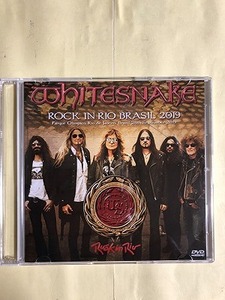 WHITESNAKE DVD VIDEO ROCK IN RIO 2019 1枚組　同梱可能