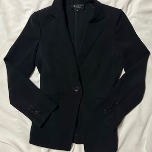 M-PREMIER エムプルミエ ジャケット スーツ ブラック サイズ36