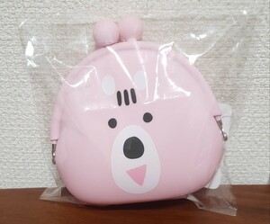 新品・未使用 タグ付 ぼのぼの シリコン がま口 シマリスくん しまりす 小物入れ コインケース 小銭入れ