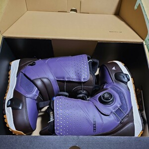 22-23' メンズ バートン Burton フォトン Step On スノーボードブーツ（ワイド）VIOLET HALO サイズUS8 26cm