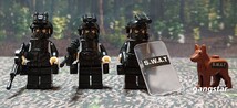 【国内発送 レゴ互換】特殊警察SWAT 装甲車輌 ブロック模型_画像2