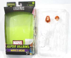 Marvel legend/マーベルレジェンド　スーパーヴィラン　6インチ　アーケード（頭部パーツ2種）&ビルドパーツセット　外箱付