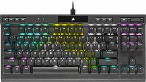 [Неокрытый] 720387 Corsair Corsair [Английский массив] Игровая клавиатура K70 RGB TKL Champion MX Speed ​​CH-9119014-NA 840006629054