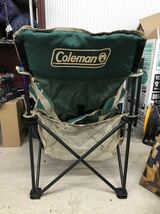 ★ コールマン coleman ウィングチェア WING CHAIR キャンプ 椅子 レジャー イス アウトドア チェア グリーン アウトドア用品_画像5