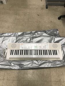 ★ CASIO カシオ 光ナビゲーションキーボード LK-118 電子ピアノ 音楽 マイク付き 説明書付き 動作確認済み