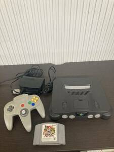 ★ 任天堂 ニンテンドー NINTENDO 64 本体 NUS-001 / コントローラー NUS-005 大乱闘スマッシュブラザーズ ソフト 通電確認済み