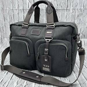 【極美品】TUMI トゥミ 22340ATH2 エバレット エッセンシャル トート ビジネスバッグ 2way ボストン 大容量 ブリーフケース ショルダー