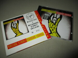 rolling stones voodoo lounge (オーストラリア限定スリップケース仕様!! 限定1000!! CDもオーストラリア盤です。)