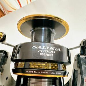 ダイワ 10ソルティガ 7000H ドッグファイト Daiwa SALTIGA DOGFIGHT 日本製 MADE IN JAPAN 定価132000円の画像9