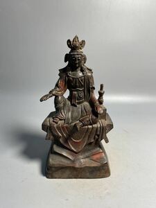 旧家蔵出 仏像 寺院 仏教美術 仏像 古銅鍍金 置物 造像 廃寺買取 古銅 中国古玩 唐物 中国古美術
