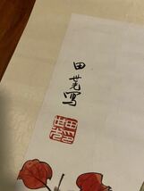 旧家蔵出 中国書画 中国書道 扇面 山水図 掛軸 在銘 唐物 中国美術 中国画 茶道具 花鳥図 肉筆 書法 墨寶 中国古玩_画像4