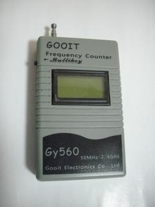ポータブル周波数カウンター　　GY-560　　「測定範囲：50MHz～2.4GHz」１個　アマチュア無線
