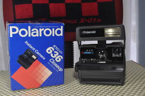 ◆◇【美　　品】Polaroid CLOSEUP 636 インスタントカメラ ポラロイドカメラ　箱付き◇◆