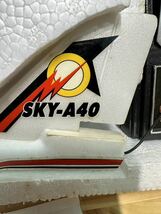 sky a-40 ボンバーディア　ダッシュ飛行機 ラジコン_画像8