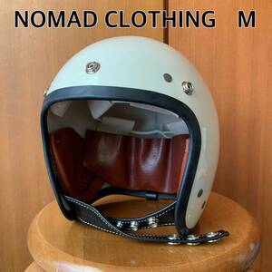 Mシェル　NOMAD CLOTHING　未使用　ノマドクロージング　ジェットヘルメット　ジェッヘル
