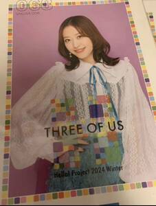 【小田さくら・68】コレクションピンナップポスター ピンポス Hello! Project 2024 Winter 〜THREE OF US〜