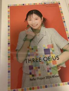 【橋迫鈴・83】コレクションピンナップポスター ピンポス Hello! Project 2024 Winter 〜THREE OF US〜