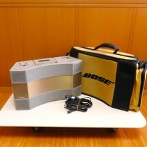 BOSE ボーズ ACOUSTIC WAVE MUSIC SYSTEM AW-1 ラジカセ カセットプレーヤー 専用ショルダーカバー付き 通電可 中古現状品_画像1