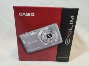 [新品未使用品] CASIO EXILIM EX-Z270 GY デジタルカメラ エクシリム