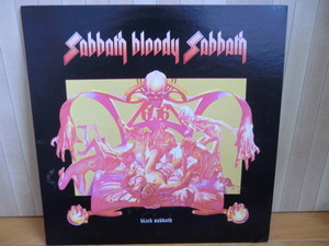 ROCK&POPS・LP：BLACK　SABBATH「SABBATH　BLOODY　SABBATH」