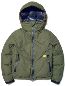 NATAL DESIGNneitaru design × NANGA naan ga[ENHANCED HOODY 2en handle sdof-ti-S size ] down jacket Parker 