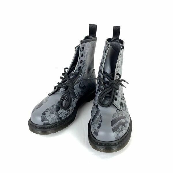 ドクターマーチン DR MARTENS8ホール アジアンタトゥー 24cm