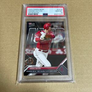 【PSA10】GEM MINT 2023 Topps Now OS-16 大谷翔平「2023 AL MVP」Shohei Ohtani PSA鑑定 MLB