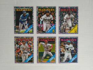 2023 Topps　35 Anniversary インサート（KEN GRIFFEY jr., JULIO RODRIGUEZ, NOLAN ARENADO, 他）6枚セット